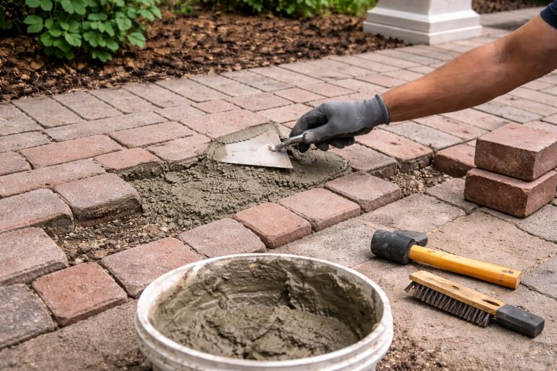 Brick Flatwork Repair in Tyrone, GA