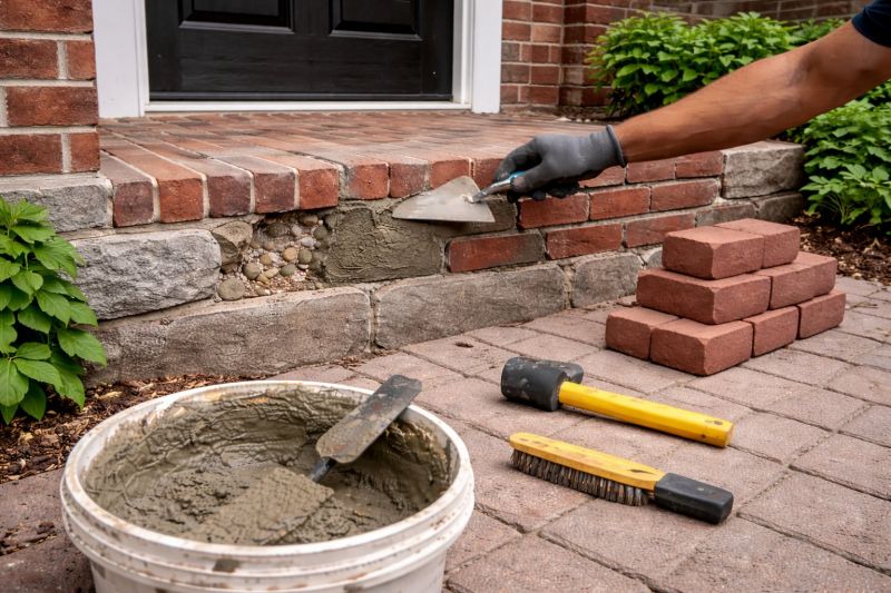 Brick Masonry Repair in Fayette County, GA