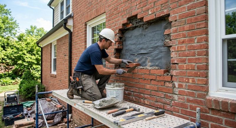 Brick Masonry Repair in Fulton County, GA