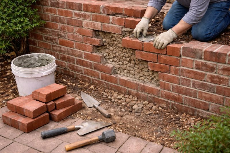 Brick Wall Repair in Douglas County, GA