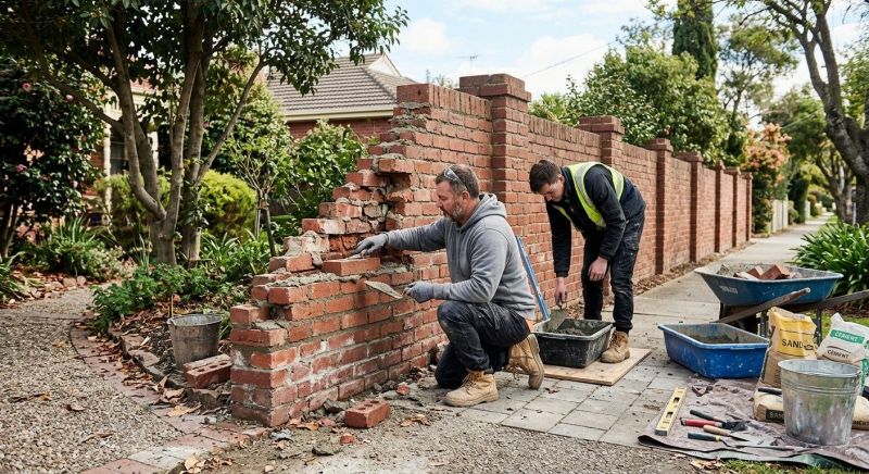 Brick Wall Repair in Heard County, GA