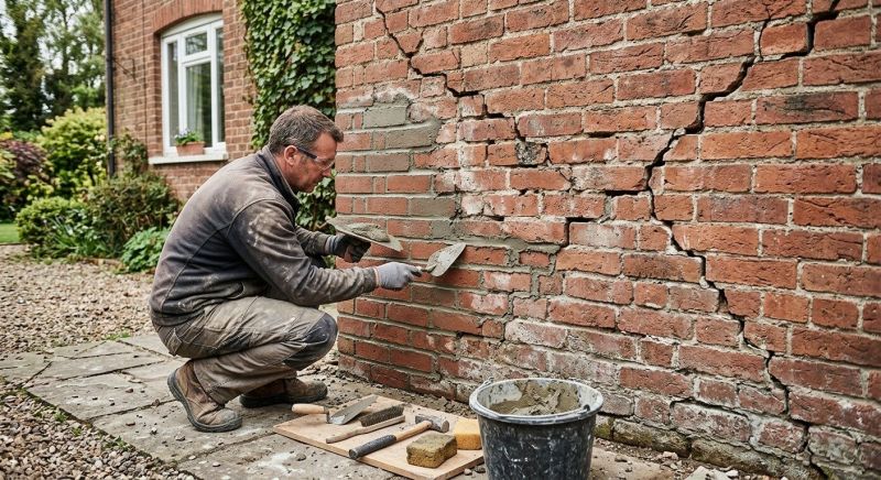 Brick Wall Repair in Senoia, GA