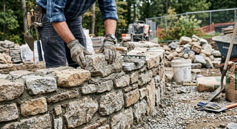 Commercial Stone Masonry in Senoia, GA