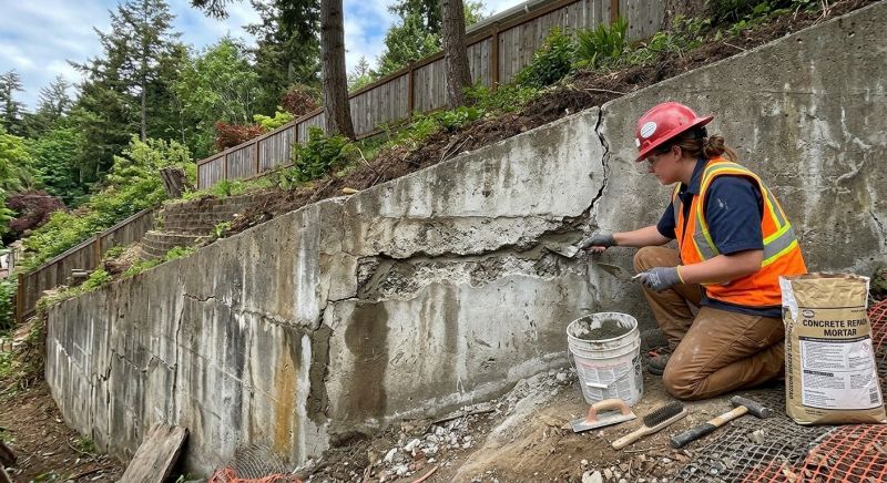 Retaining Wall Repair in Fairburn, GA