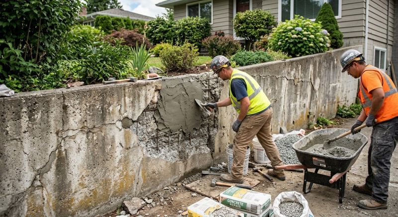 Retaining Wall Repair in Heard County, GA