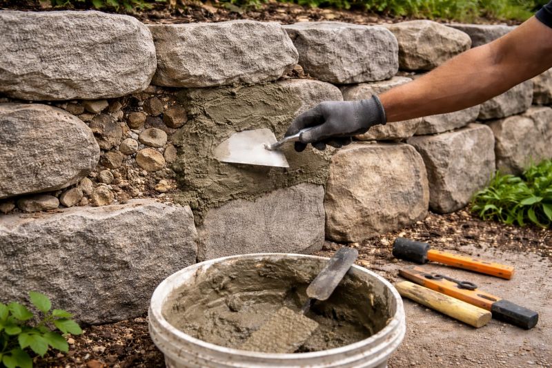 Retaining Wall Repair in Newnan, GA