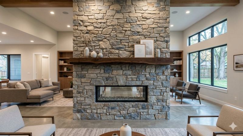 Stone Chimney Installation in Newnan, GA