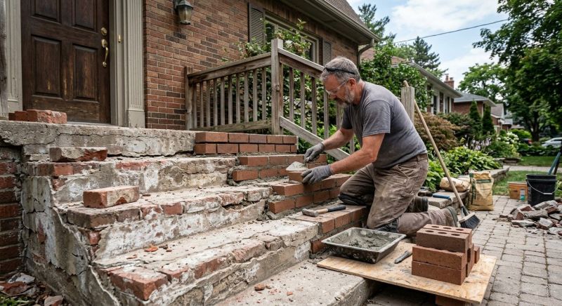 Stonework Repair in Newnan, GA