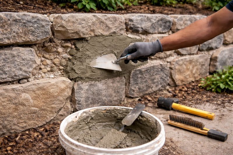 Stonework Repair in Sharpsburg, GA