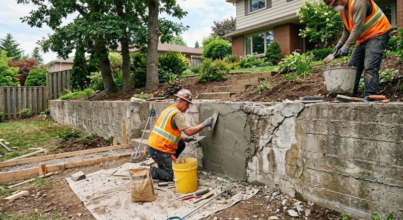 Retaining Wall Repair in Hogansville, GA